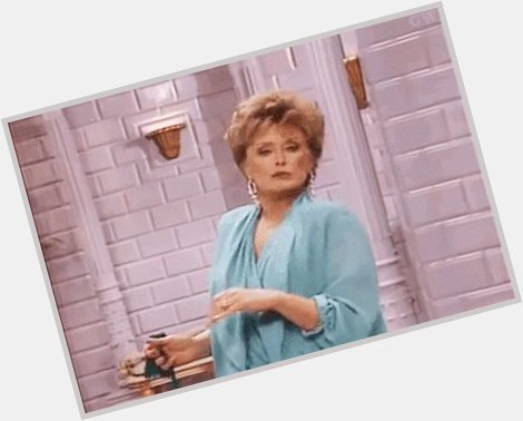  Rue McClanahan would have turned 87 today. Happy Birthday, Rue. Always gold. 