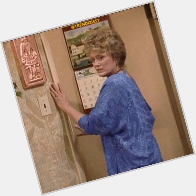 Happy birthday to the goddess that is Rue McClanahan. I hope she\s got a conga line going wherever she is. 