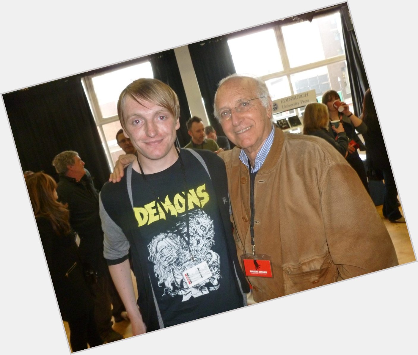 Happy birthday to Master of Horror Ruggero Deodato! (Cannibal Holocaust, House on the Edge of the Park, Cut & Run) 