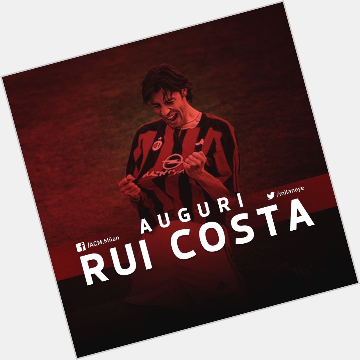 Happy 45th birthday to Rui Costa !    