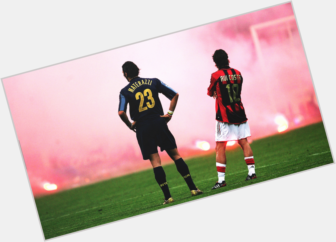  - Happy birthday, Rui Costa - one half of one of the most famous photos in football: 
