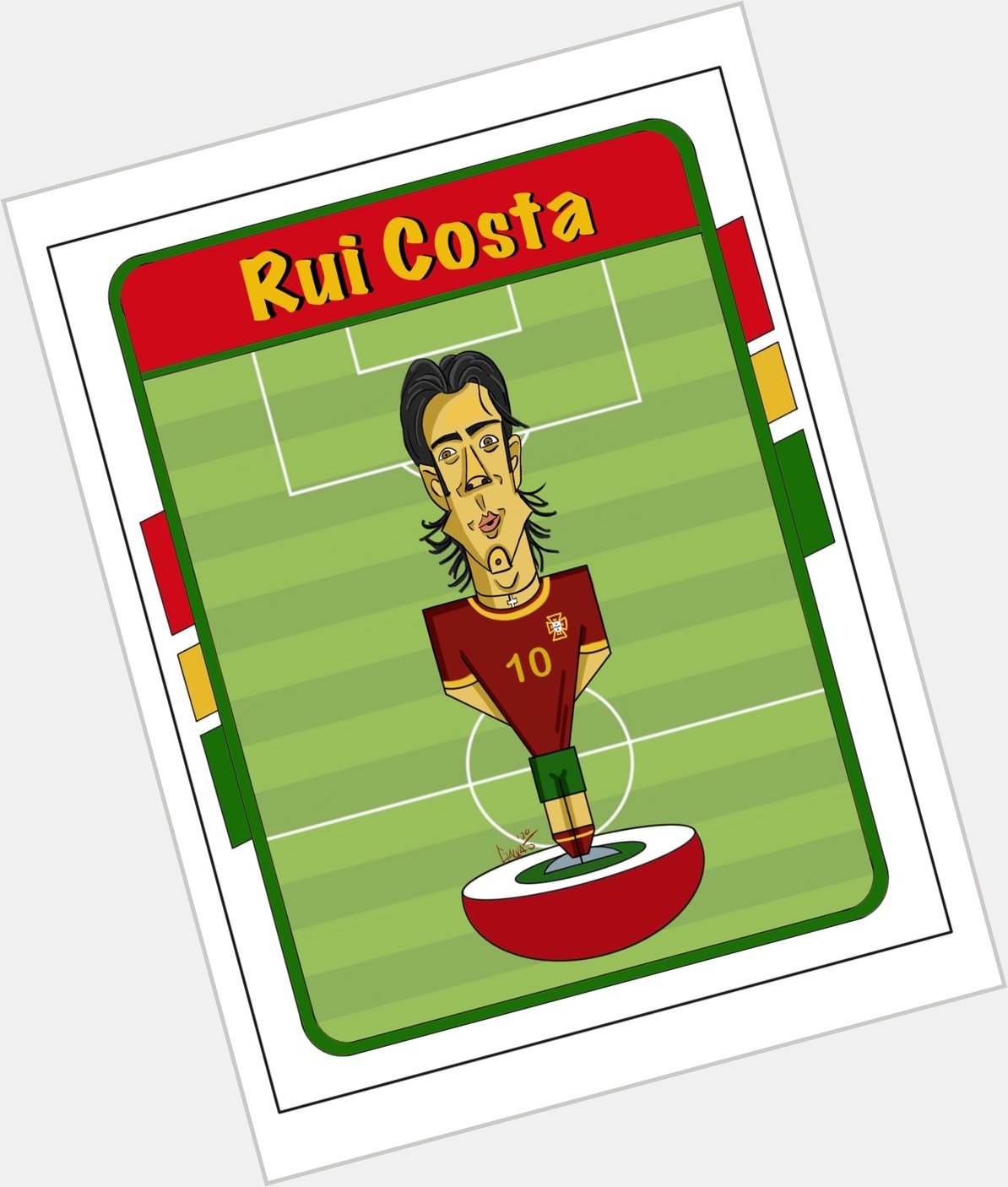 Parabems, happy birthday to legend member of Portugal s golden generation, Rui Costa! 