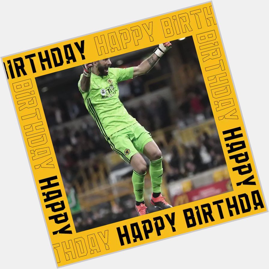  Wishing a very happy birthday to Rui Patricio! Our keeper turns 32 today!  