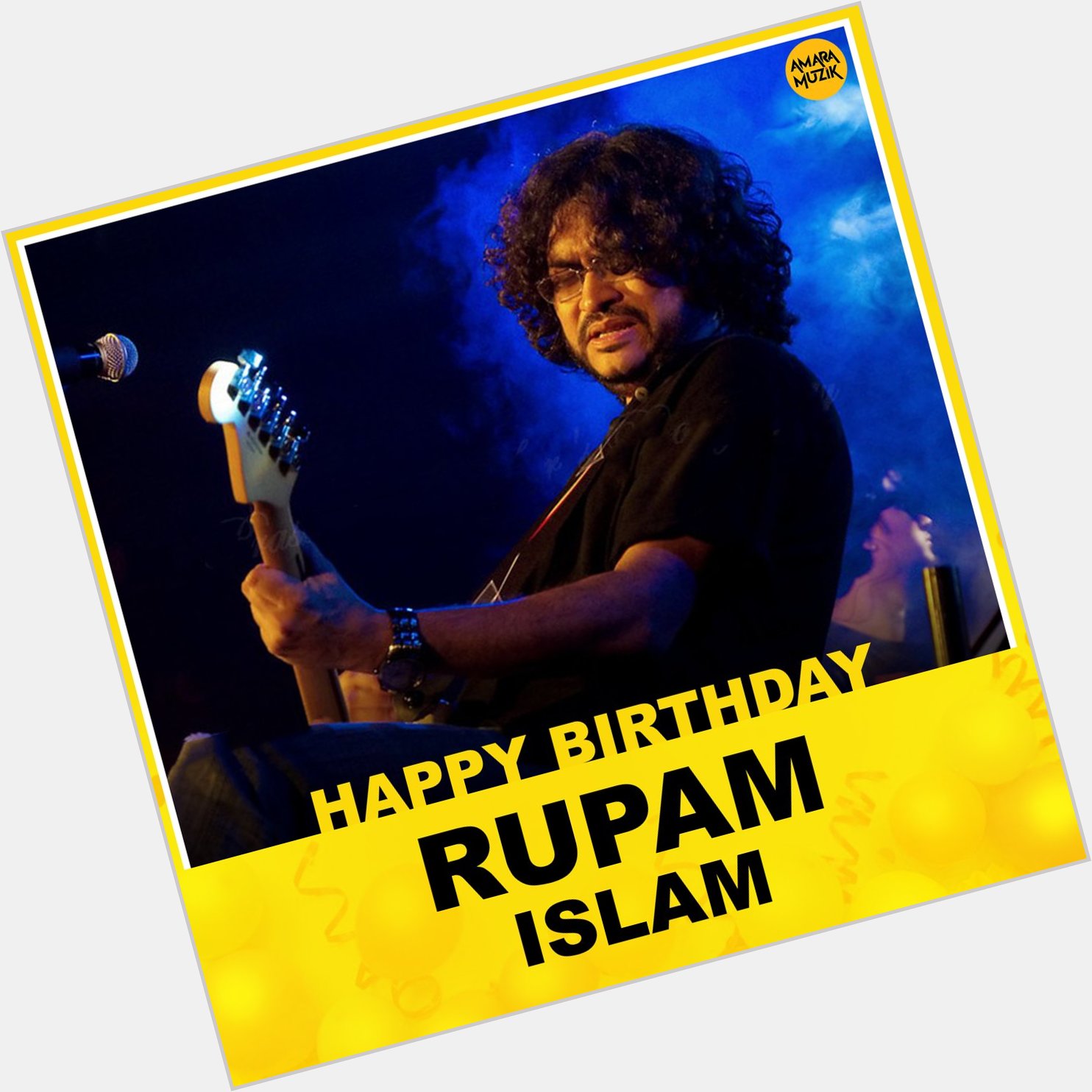 Team Amara Muzik Bengali wishes Singer Rupam Islam  a very Happy Birthday!!! 
