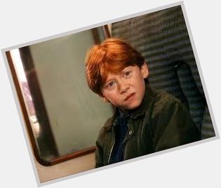 Happy Birthday to Rupert Grint! My one and only Ron Weasley !! My Red Haired Git :*  