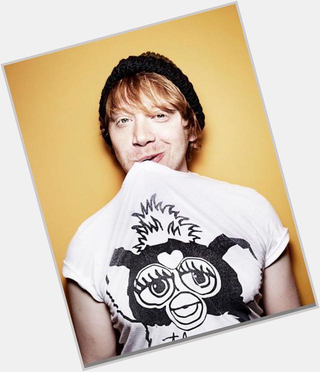 Happy birthday Rupert Grint,I hope you have a good day beautiful I love you millions  
