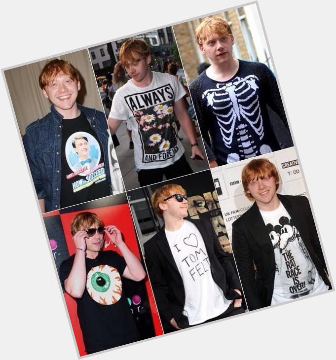 You will always be the perfect Ron. Thank you for being a huge part of our fandom. Happy birthday, Rupert Grint! 
