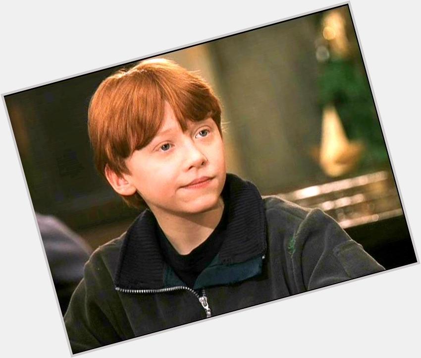 Happy birthday to one of my favorite gingaaaah boy, Rupert Grint. Thank you for bringing Ron Weasley to life. 