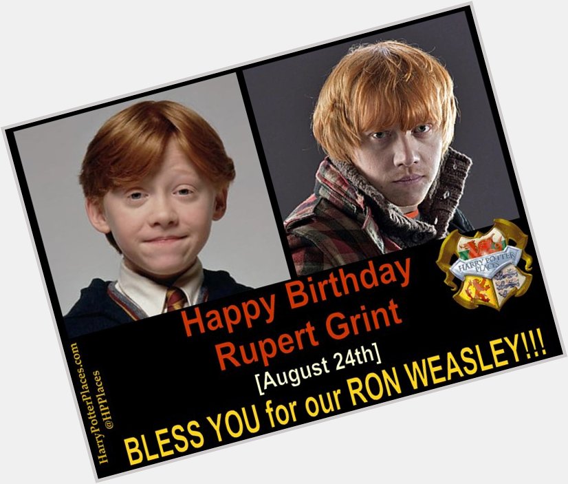 Happy Birthday to Rupert Grint 