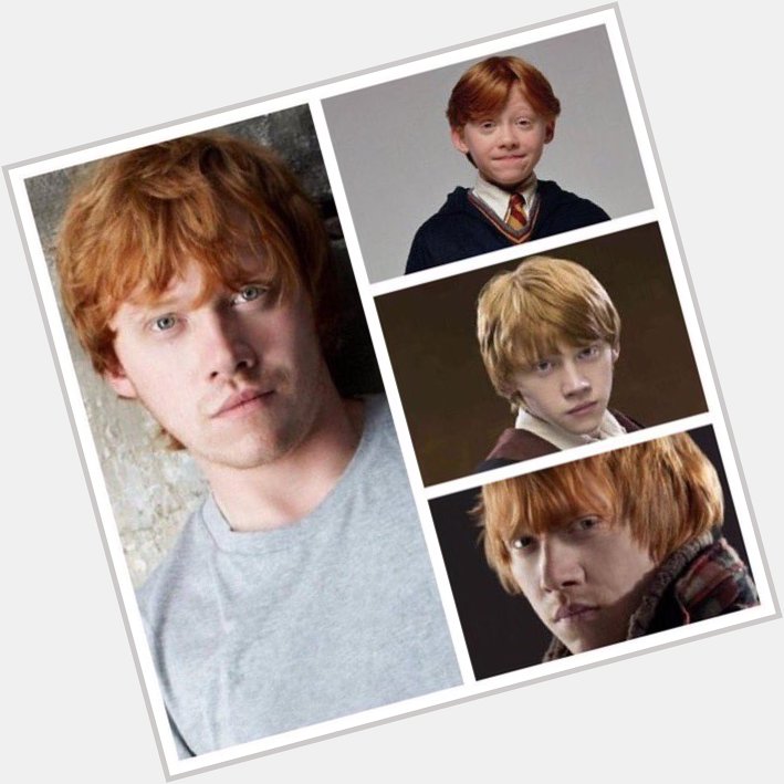August 24: Happy Birthday, Rupert Grint! He played Ron Weasley in the Harry Potter films. 
