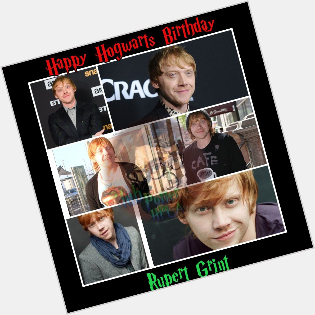 Happy Hogwarts Birthday Rupert Grint   
