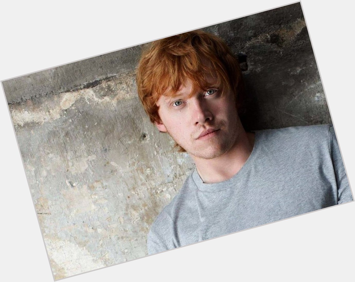 Happy Birthday Rupert Grint you werere the PERFECT Ron Weasley 
Love You so much 