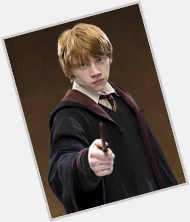 /wzd Happy birthday Rupert Grint!! Thank you for being our cutie Ron Weasley  