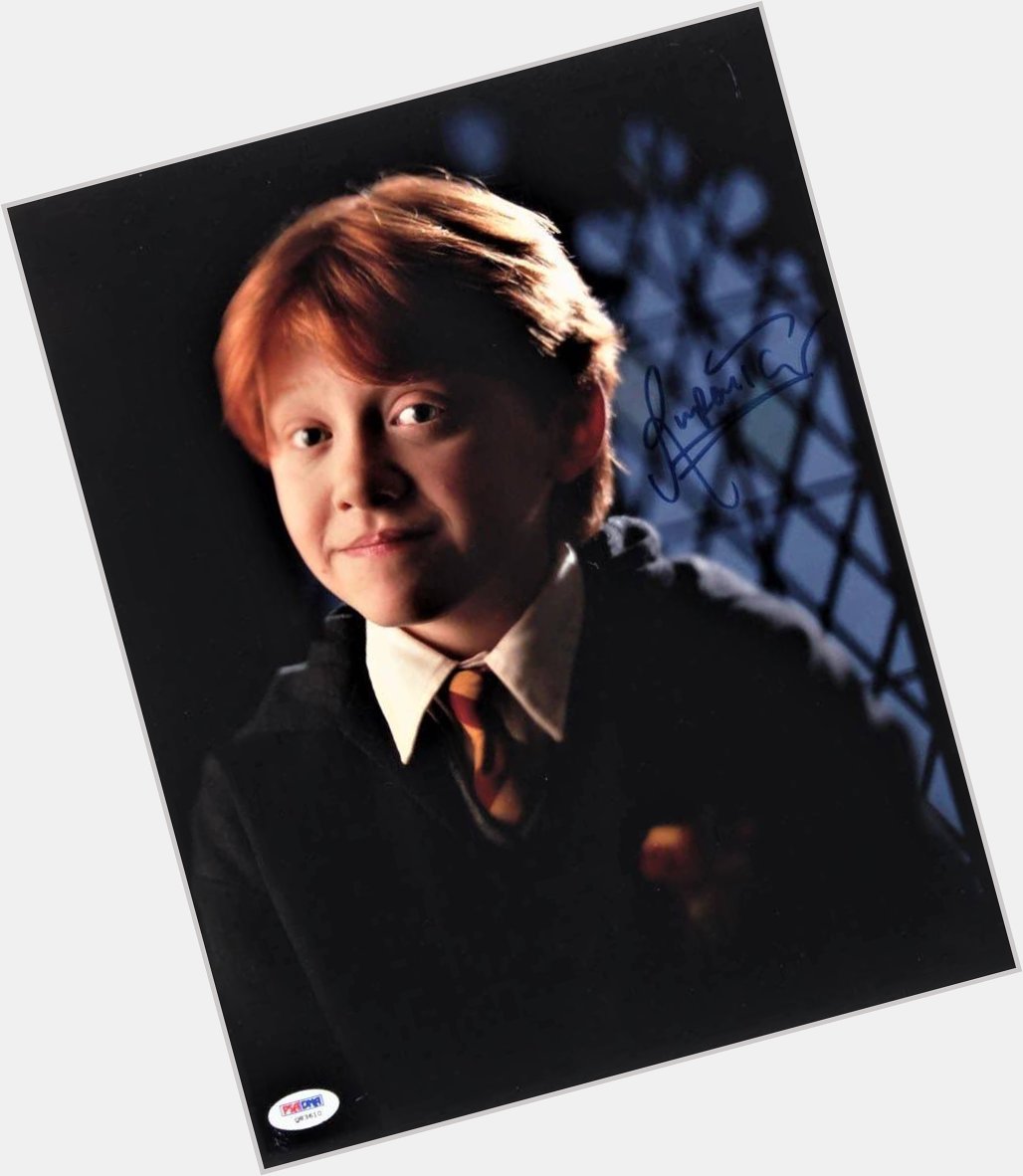 Happy Birthday to actor and producer Rupert Grint born on August 24, 1988 