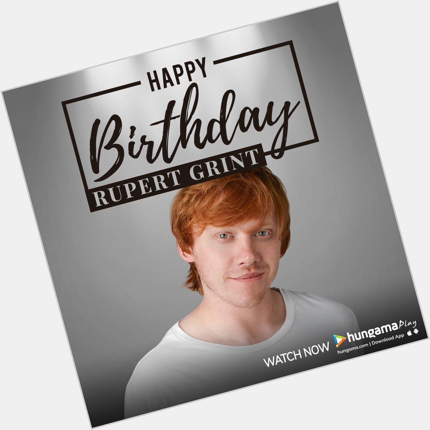 Happy Birthday to Rupert Grint Who\s 31 Today!

 