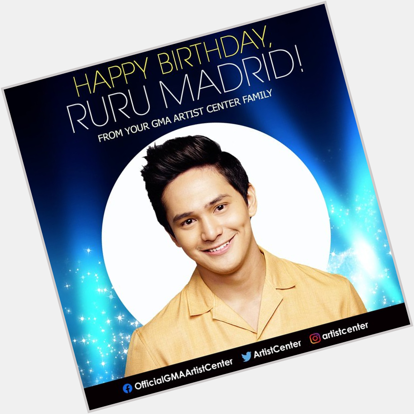 Happy Birthday, RURU MADRID (  