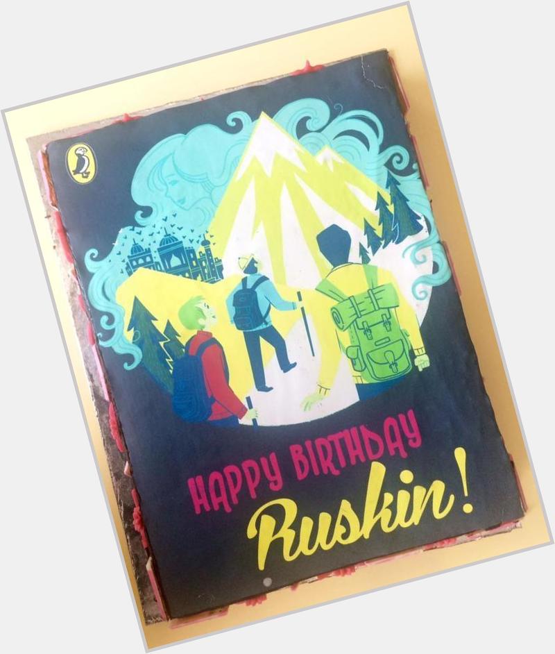 Happy Birthday Ruskin Bond.May you live long long so that we can savour your writings till dooms day. 