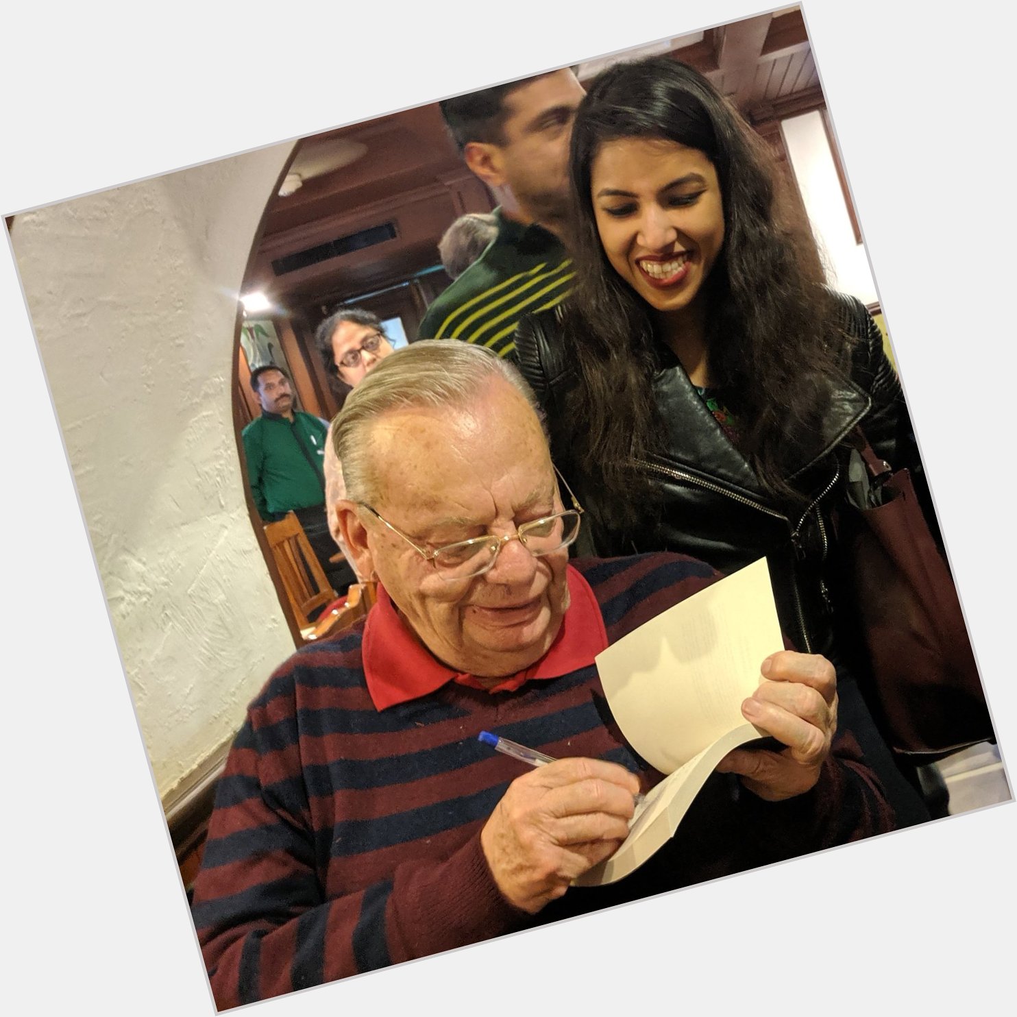Happy Birthday, Mr Ruskin Bond. This trip to Mussoorie would have been incomplete without you.  ~ 