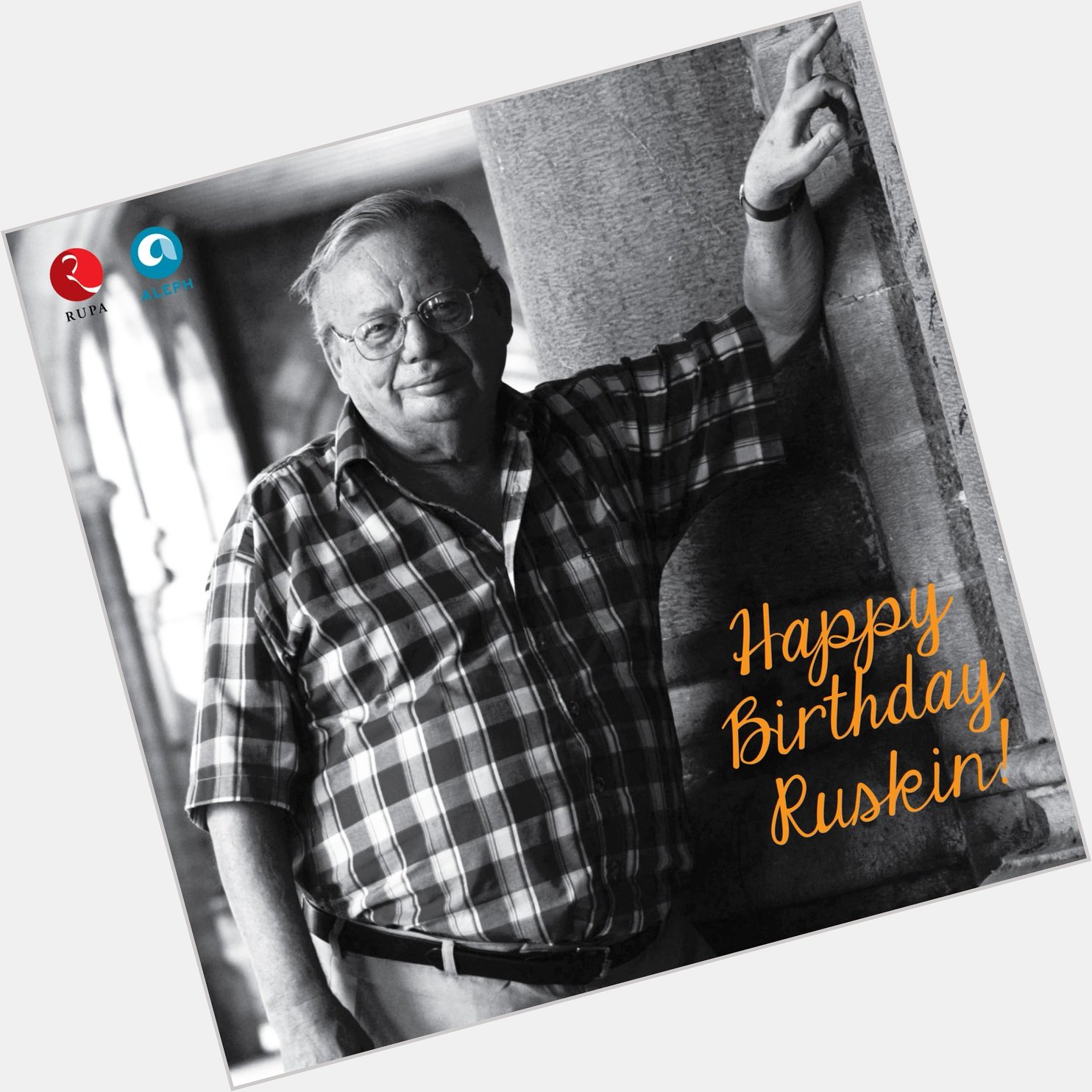 Happy Birthday to India\s favourite storyteller and our beloved author, Ruskin Bond! 
