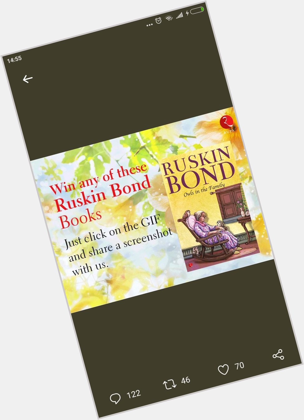   Happy Birthday Ruskin Bond 