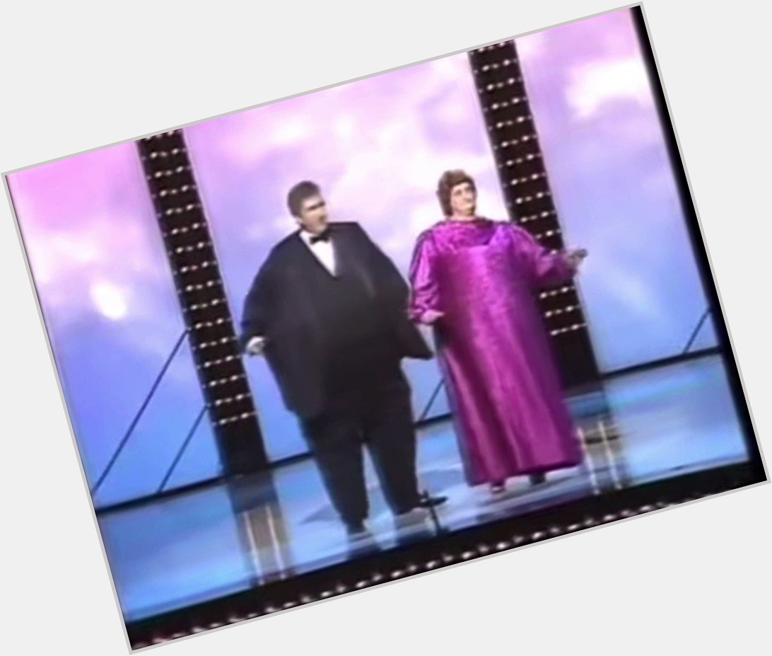 Happy 75th Birthday to funnyman Russ Abbot! Here\s he being funny in a fat suit singing with Bella Emberg! 