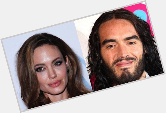 \" Two celebs turn 40 tomorrow!  Angelina Jolie and Russell Brand.  Happy birthday to you and to me!