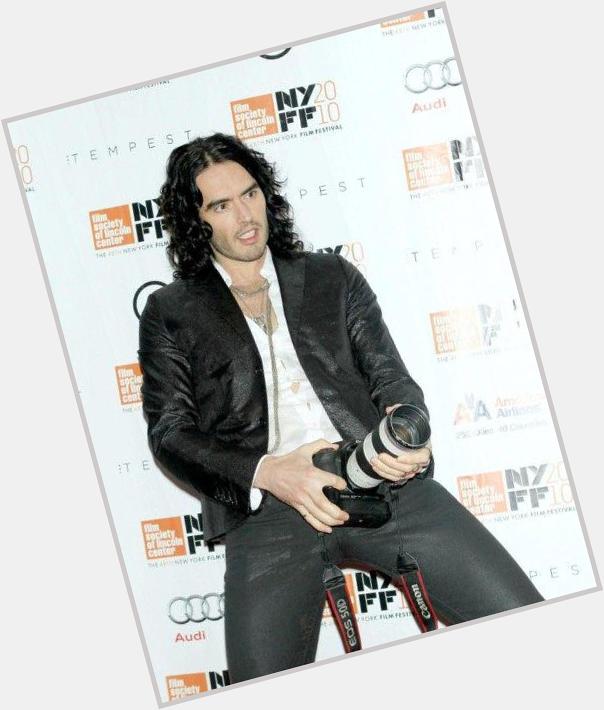 Happy 40th Birthday to today\s über-cool celebrity w/an über-cool camera: RUSSELL BRAND  