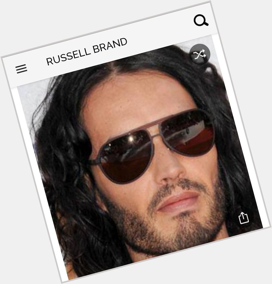 Happy birthday to this great actor.  Happy birthday to Russell Brand 