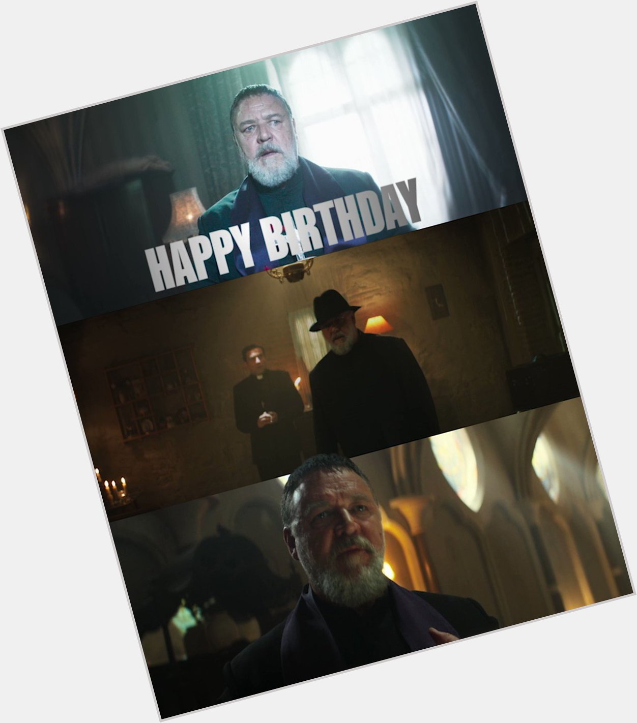 Happy Birthday to Russell Crowe  exclusively in movie theaters Now! 