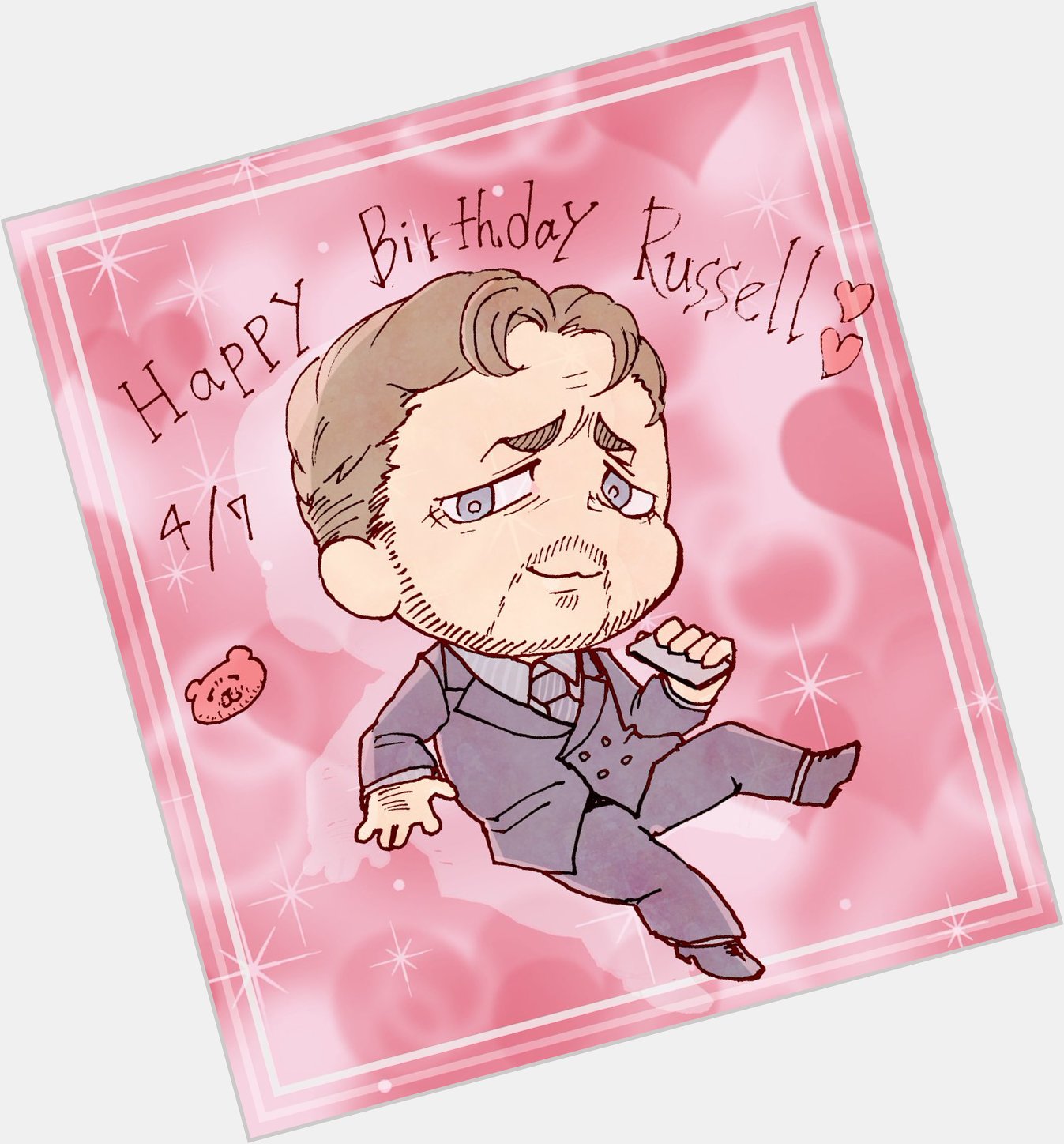                                                Happy birthday Russell Crowe !!! 