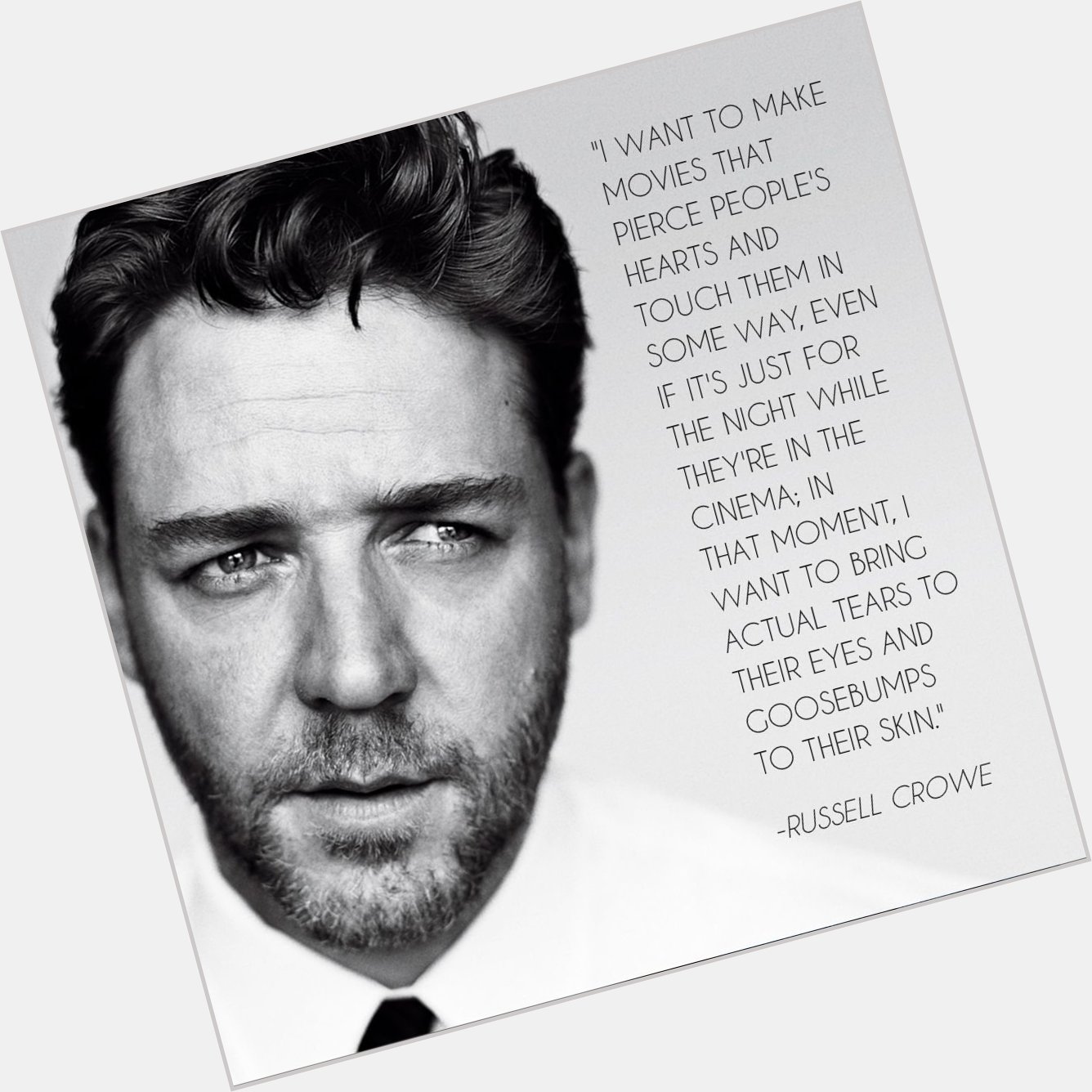 Happy birthday to actor Russell Crowe!     