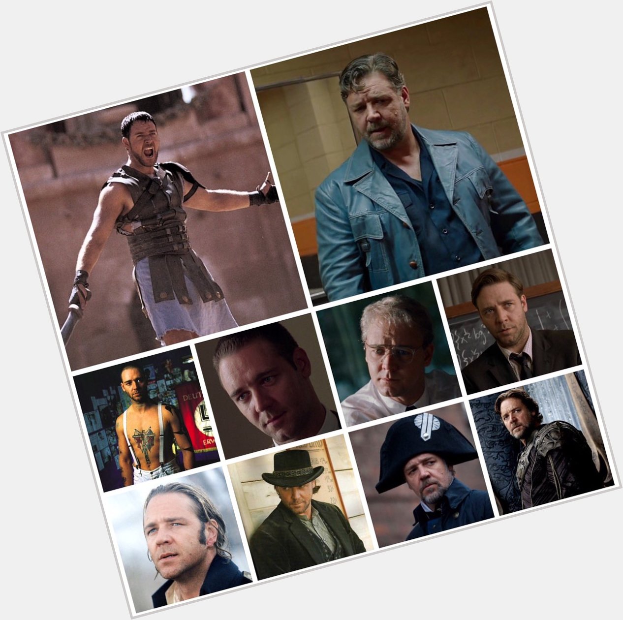 Happy birthday to Russell Crowe (b.1964). Which of his performances is your favourite?  
