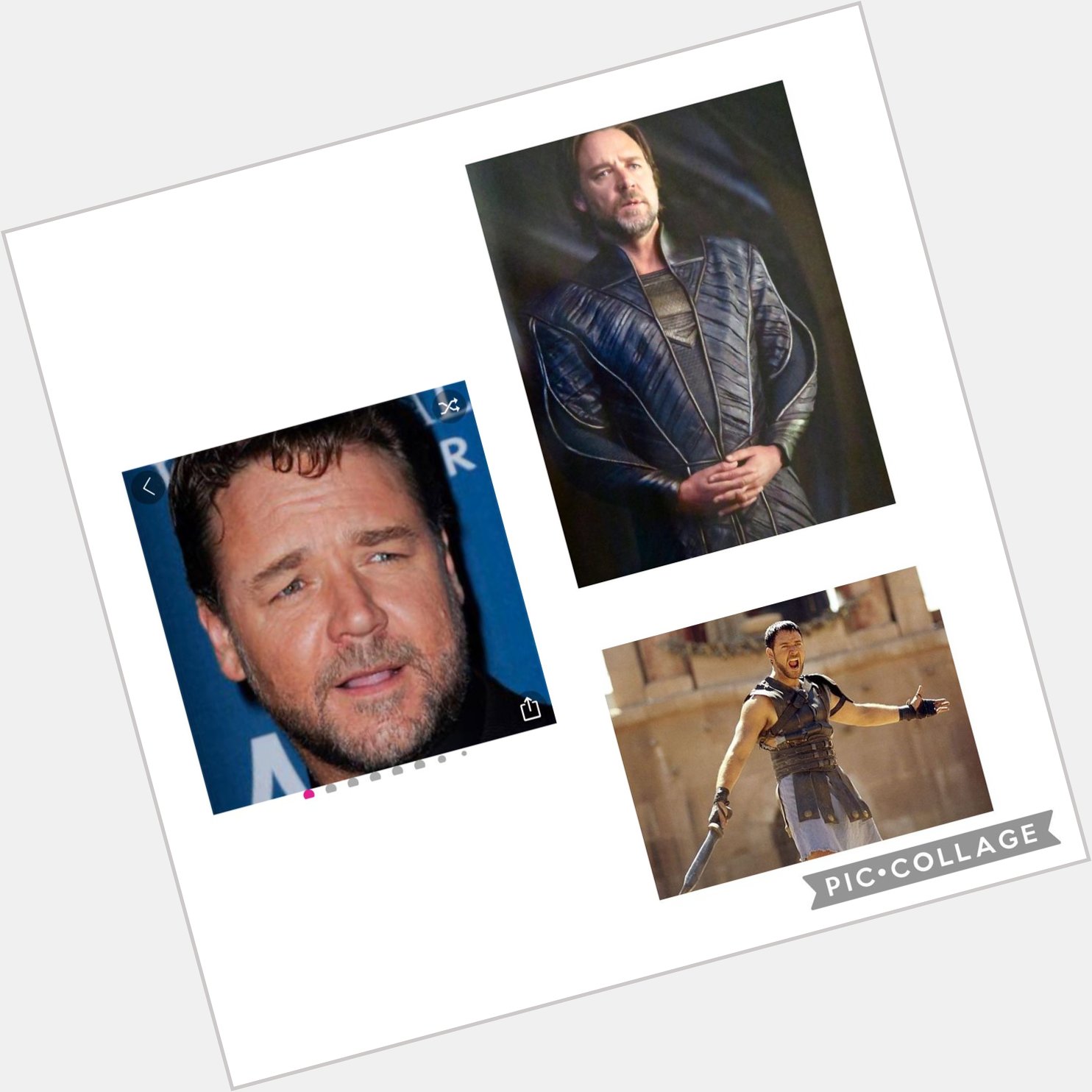 Happy Birthday to one of my favorite actors Russell Crowe.    