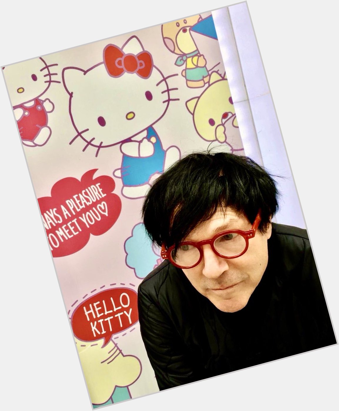 Happy birthday to Mr. Russell Craig Mael!!  The Wedding of Hello Kitty to Russell Mael  