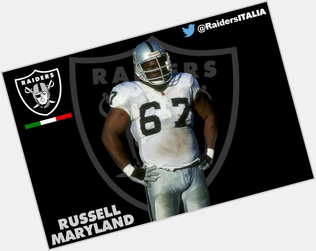 Happy birthday to former DT Russell Maryland [1996-1999]... TANTI AUGURI! 