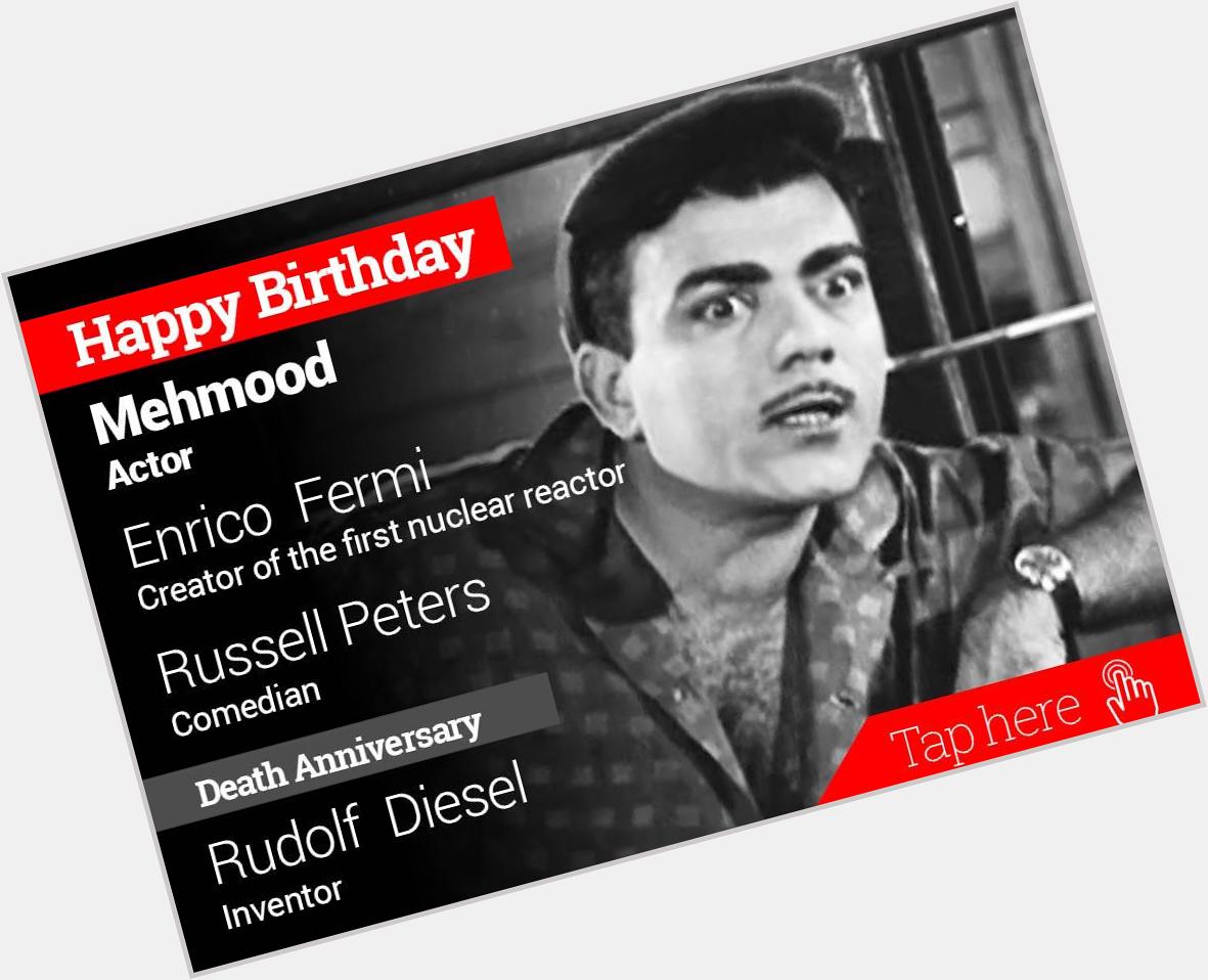  newsflicks: Homage Rudolf Diesel, Happy Birthday Mehmood, Enrico Fermi, Russell Peters 