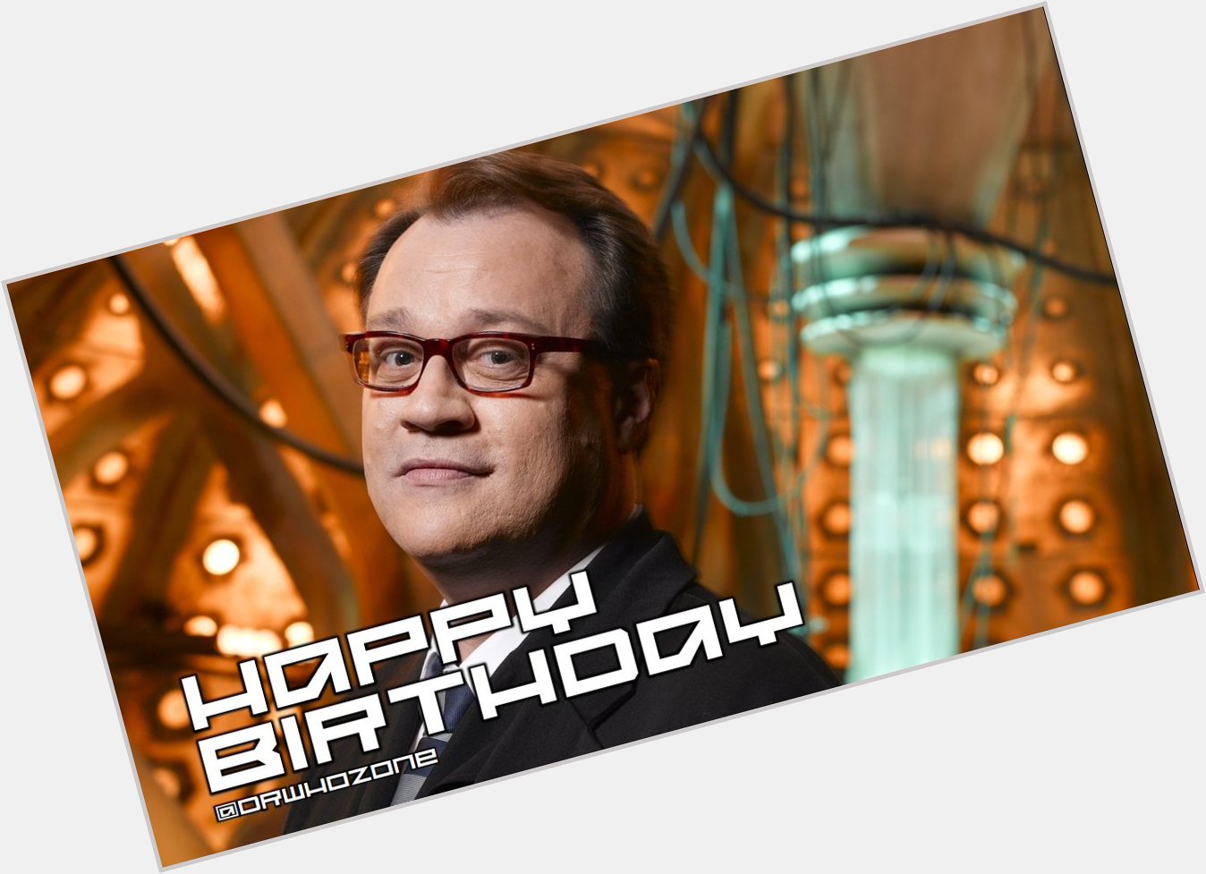 Happy Birthday to the man responsible for bringing Who back - Russell T. Davies. 