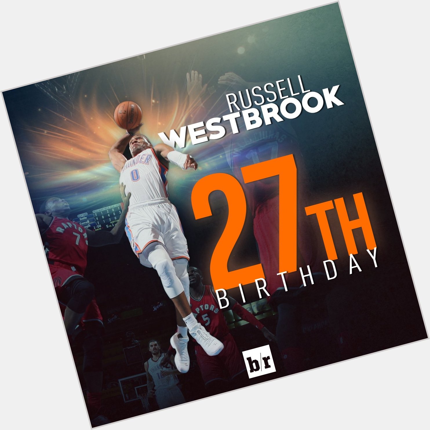Happy birthday, Russell Westbrook! 
