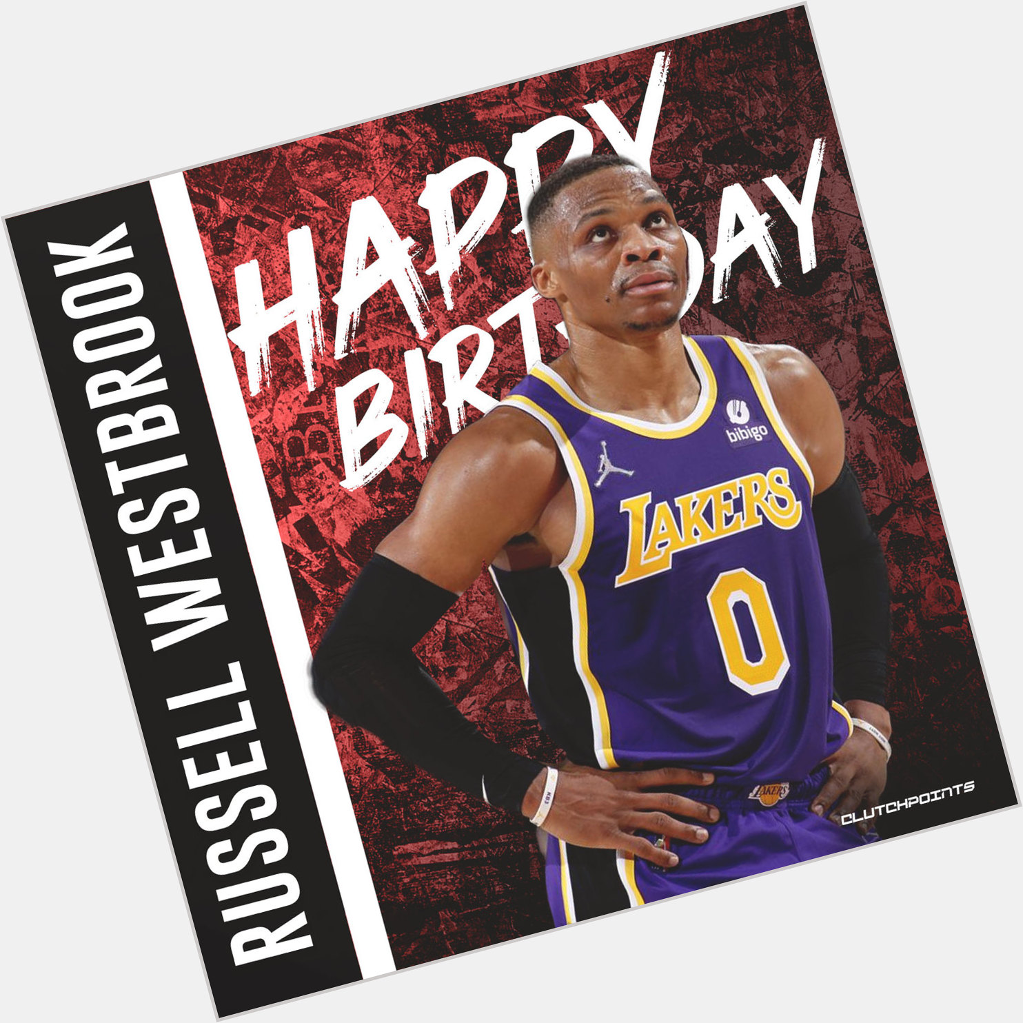 Join Lakeshow in greeting 2017 MVP and 9X NBA All-Star Russell Westbrook a happy 33rd birthday!  