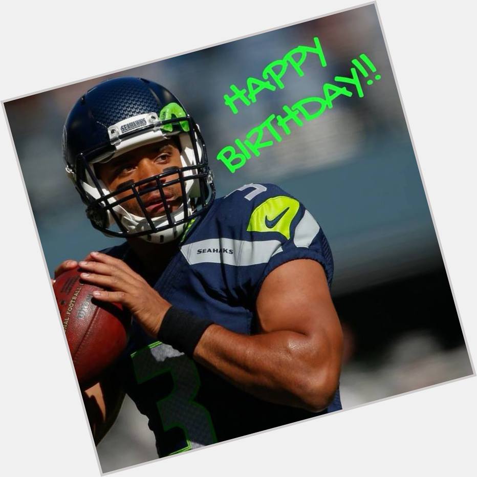 Happy birthday Russell Wilson!

He s 29 years old today! 
