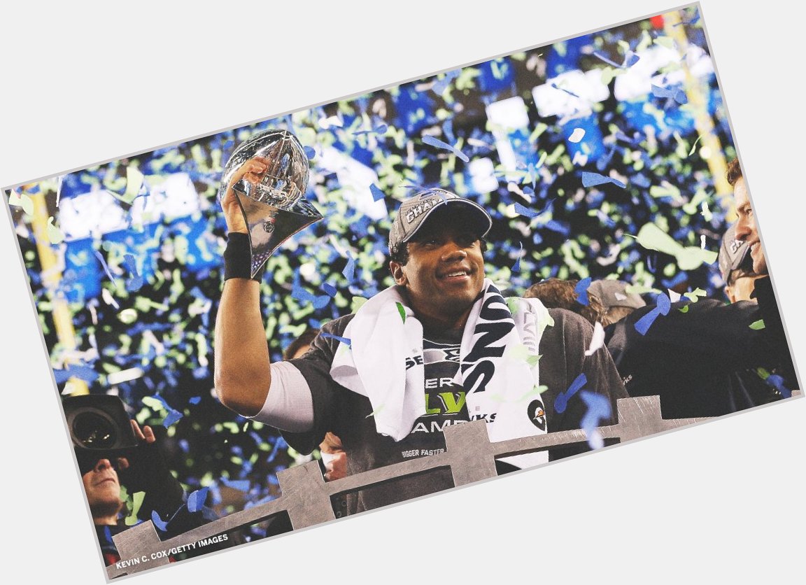 HAPPY BIRTHDAY TO THE  Russell Wilson turns 32 today and he still has a WHOLE lot left in him  