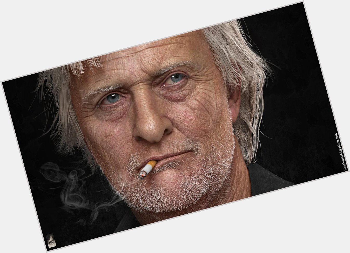 Happy 75th Birthday Rutger Hauer. Weird to think we\re living in the year Bladerunner was set 
