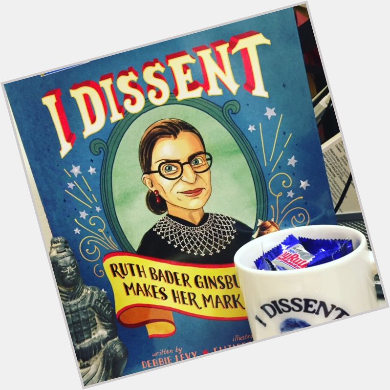 Happy Birthday to Supreme Court Justice Ruth Bader Ginsburg! TY to for sharing her shrine 