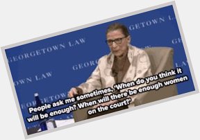 Happy Birthday to Ruth Bader Ginsburg! You\re one Supreme lady!    