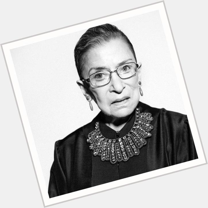 Happy birthday to Justice Ruth Bader Ginsburg! Thanks for leading the charge for pro-choice women in politics! 