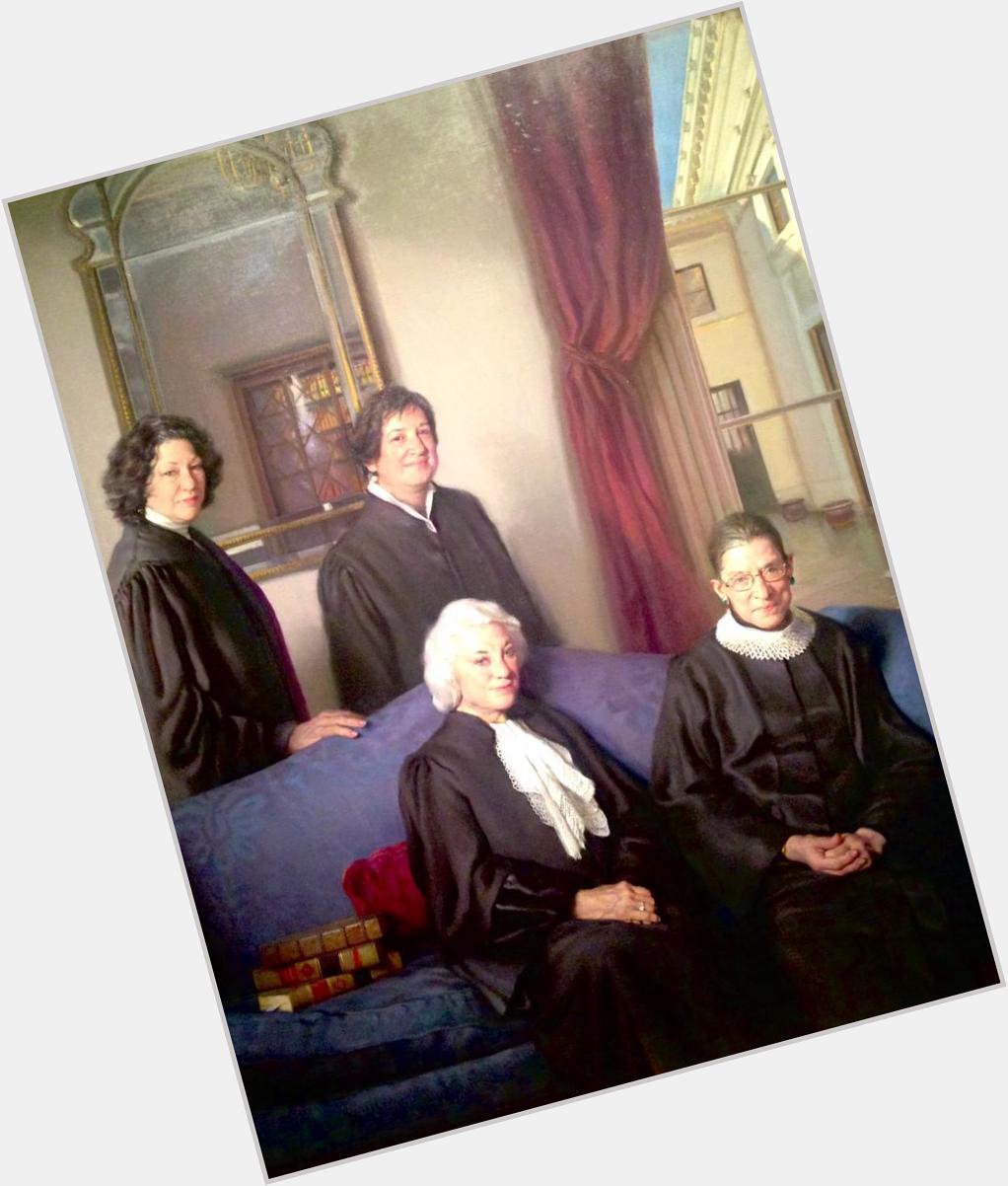 Las cuatro juezas at Happy Birthday, Justice Ruth Bader Ginsburg! 