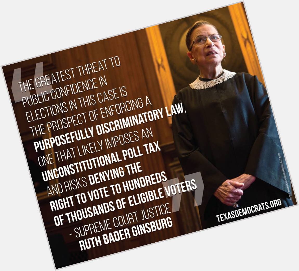  Wishing a Texas-sized Happy Birthday to Supreme Court Justice Ruth Bader Ginsburg! 
