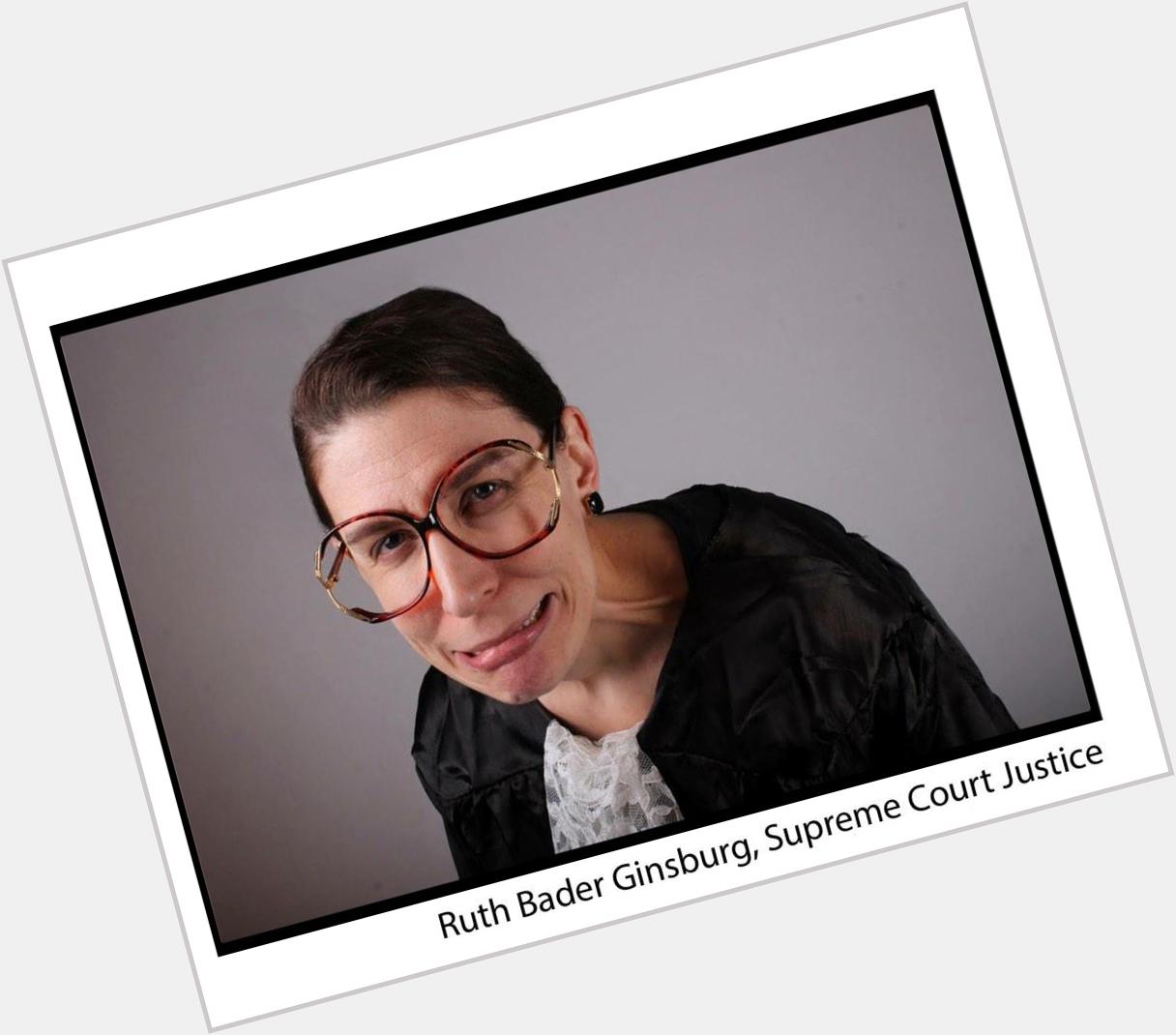  Today is Ruth Bader Ginsburg\s birthday! Let\s wish her a happy 82nd birthday. 
