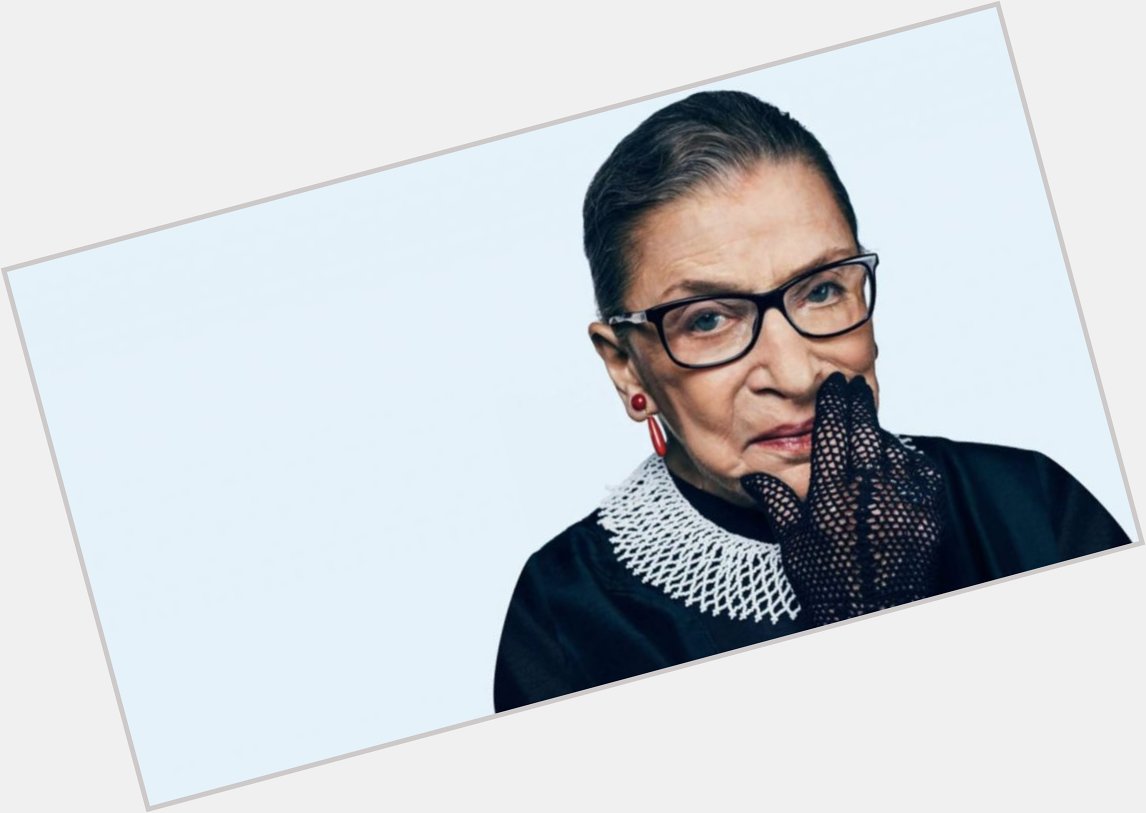 Happy (belated) Birthday Ruth Bader Ginsburg. Your legacy lives on.    