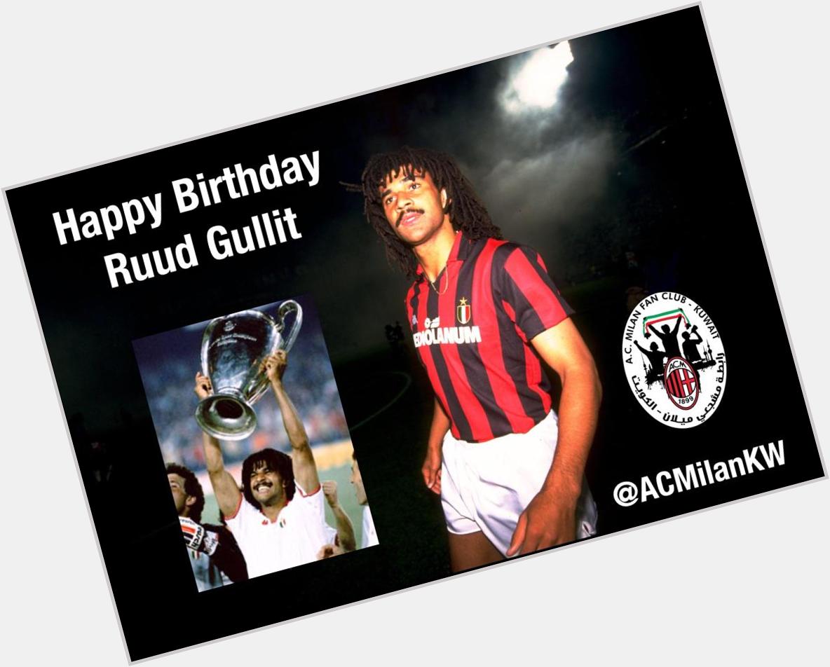 1 September
Happy Birthday
   Ruud Gullit   